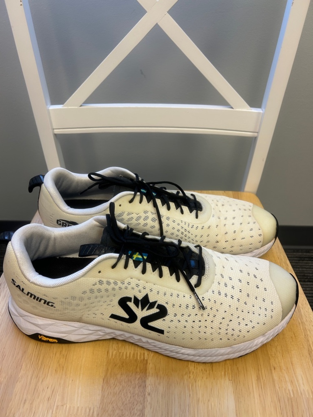 Salming Greyhound Men’s Running Athletic Shoes Sz 14 Swedish